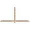 Ekena Millwork Eugene Smooth Timber Gable Bracket, Douglas Fir, 108"W x 54"H x 1 1/2"D x 5 1/2"F, 12/12 Pitch GBW108X54X0206EUG00SDF - alternate 1